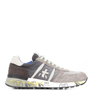 Premiata sneaker Lander 4586-grijs-LUUKS Amsterdam