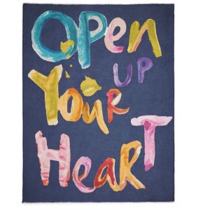 Faliero Sarti Open up your heart scarf